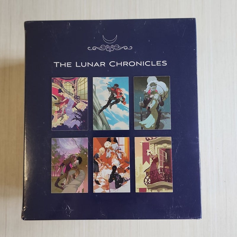 The Lunar Chronicles Boxed Set: Cinder, Scarlet, Cress, Fairest, Stars above, Winter