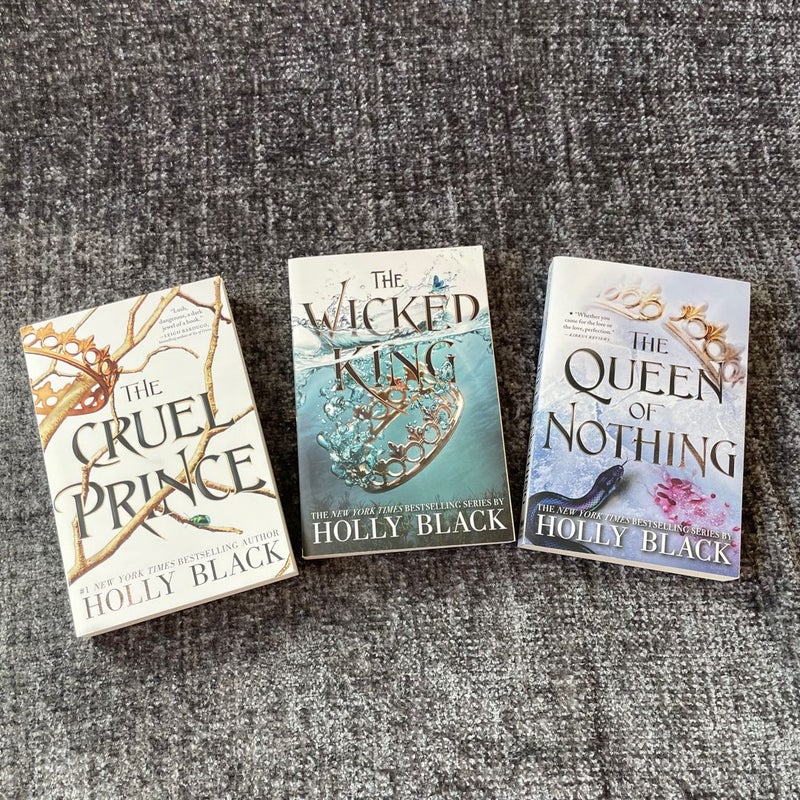 The Cruel Prince complete set - The Folk of the Air set