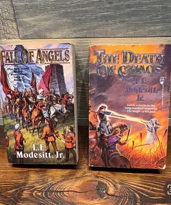 L. E. Modesitt Jr. Lot Of 2 Saga of the Recluse Death Of Chaos Fall Of Angels