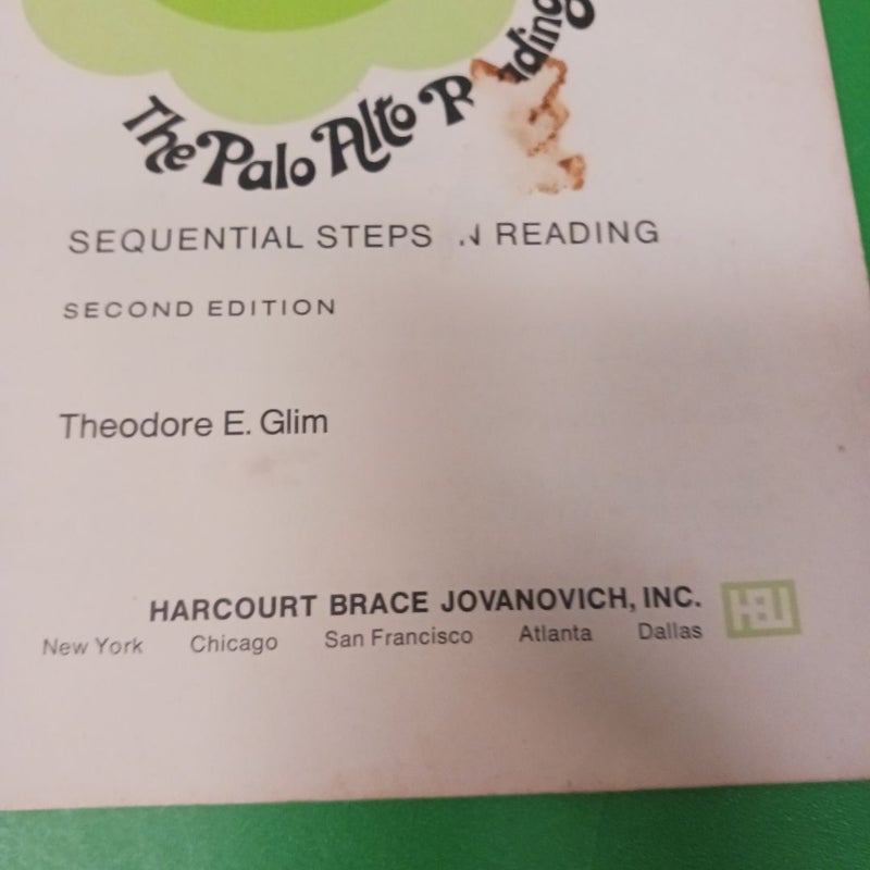 The Palo Alto Reading Program  Book 5 Second  Edition 