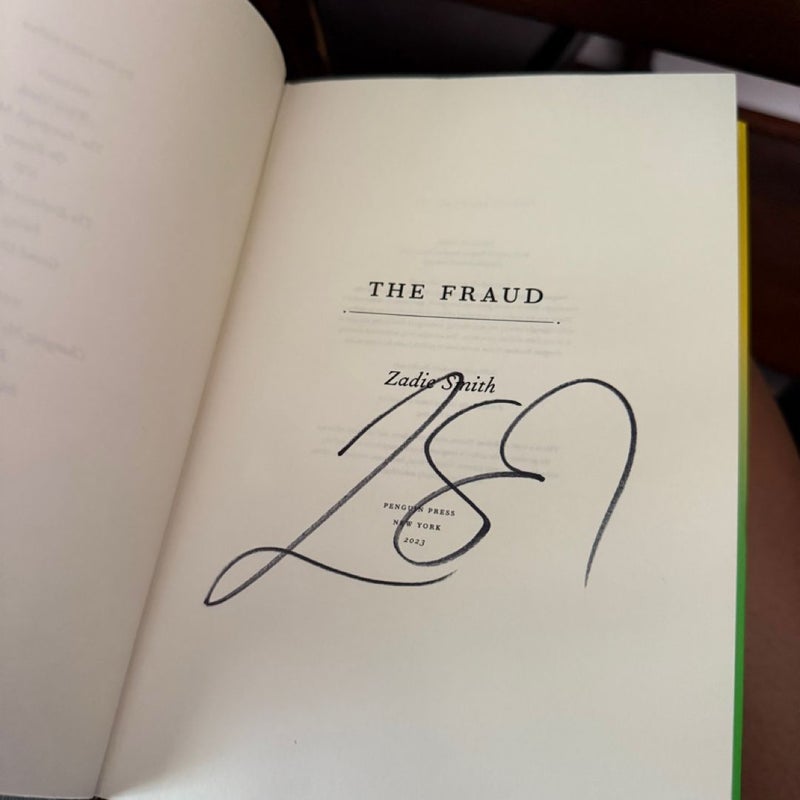 The Fraud SIGNED