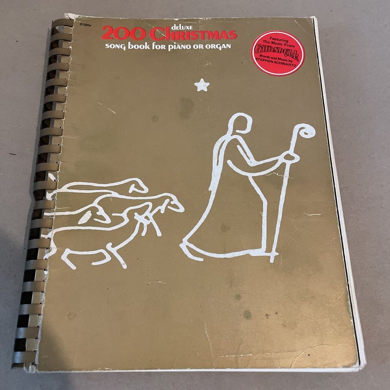 Deluxe 200 Christmas Song Book