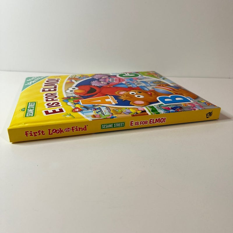 Sesame Street E is for Elmo! First Look and Find