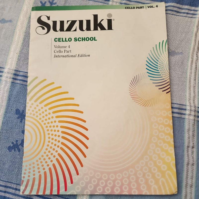 Suzuki Cello School, Vol 4