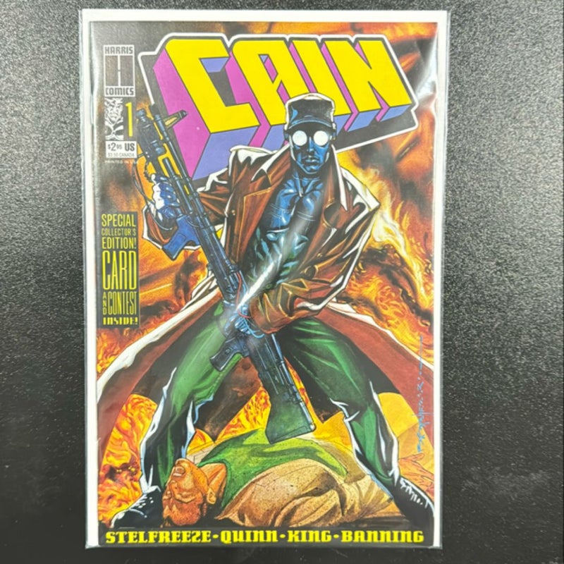 Cain # 1 May 1993 Harris Comics 