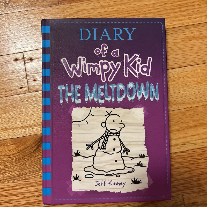 Diary of a Wimpy Kid (Diary of a Wimpy Kid Series #1) by Jeff Kinney,  Hardcover, wimpy kid 