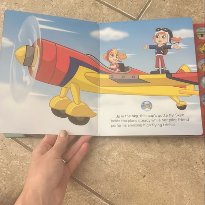 Nickelodeon PAW Patrol: Land, Sea, and Sky! Sound Book