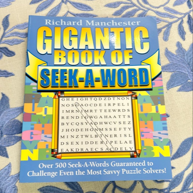 Gigantic Book of Seek-A-Word