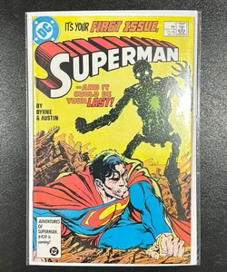 Superman # 1 Jan 1987 DC Comics