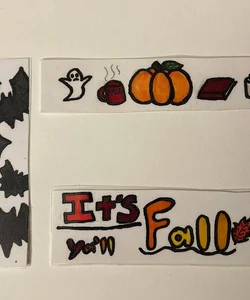 Fall Bookmarks