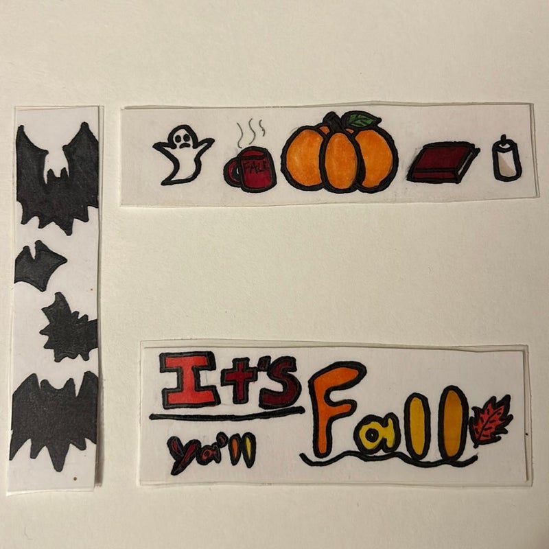 Fall Bookmarks