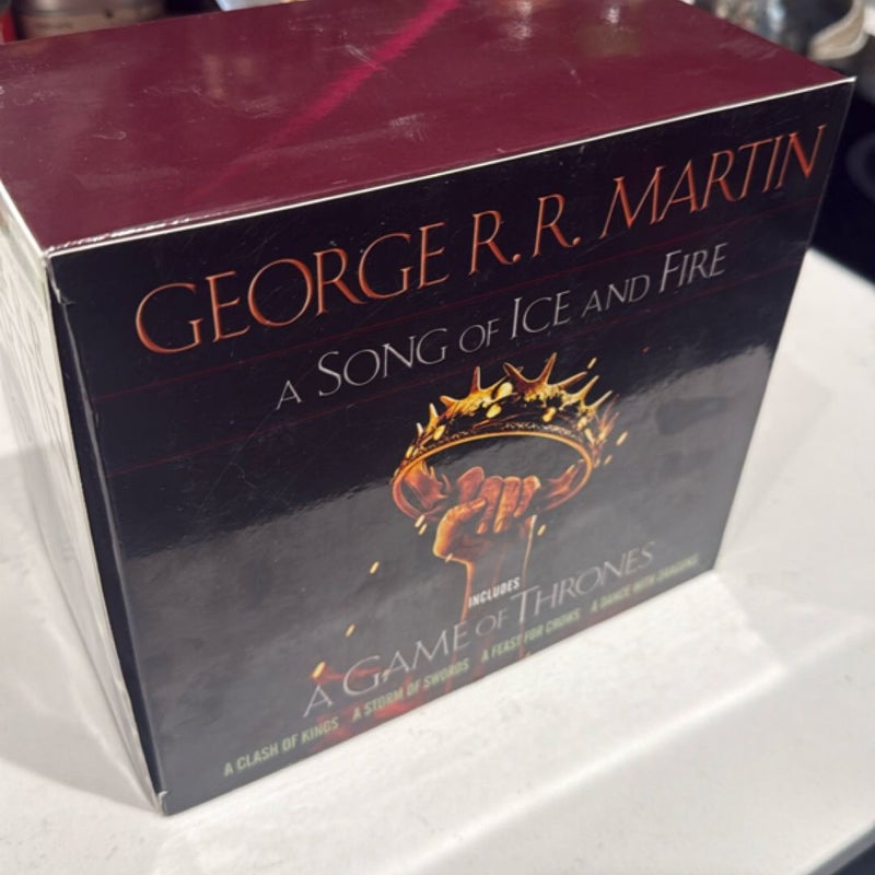 George R. R. Martin's a Game of Thrones 5-Book Boxed Set (Song of Ice and Fire Series)