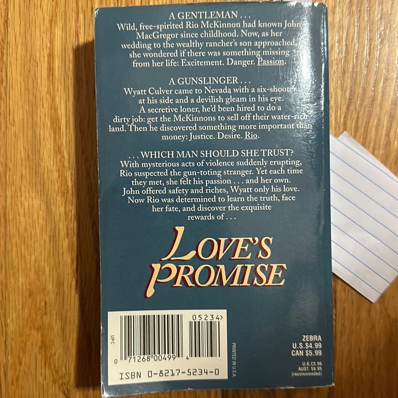 Love's Promise