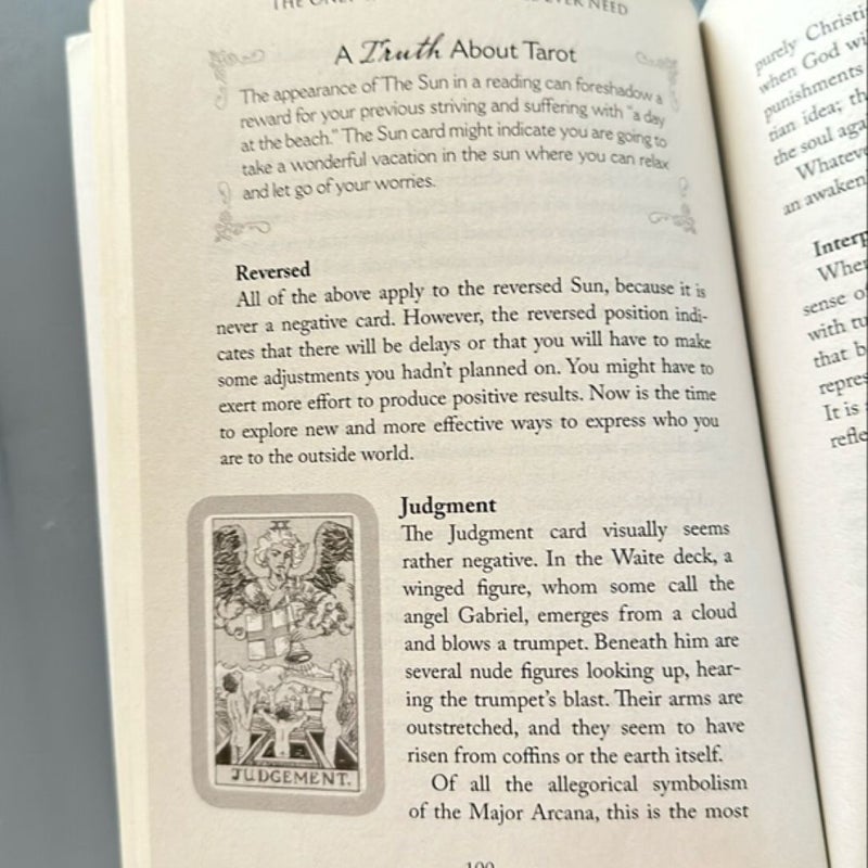 The Only Tarot Book You'll Ever Need