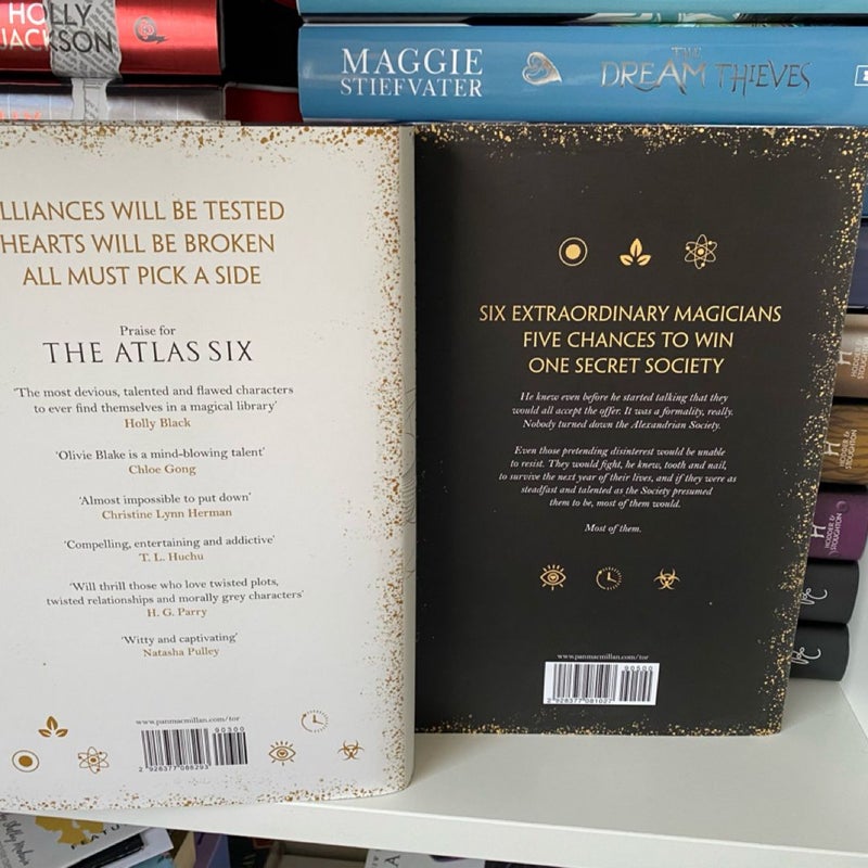 SIGNED Waterstones edition of Atlas Six and Atlas Paradox 