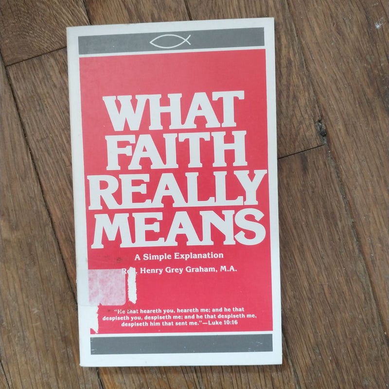 Faith, Really (Paperback)