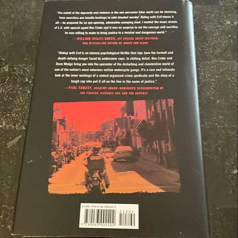 Riding with Evil Signed Copy