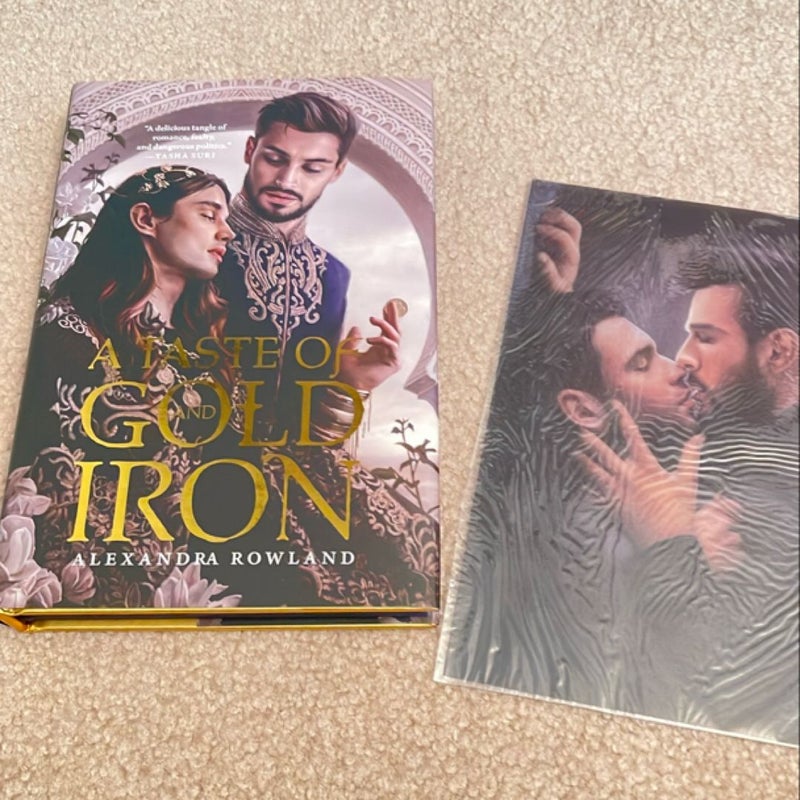 BOOKISH BOX A Taste of Gold and Iron