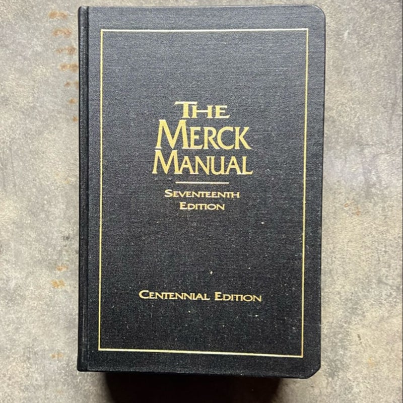 The Merck Manual of Diagnosis and Therapy