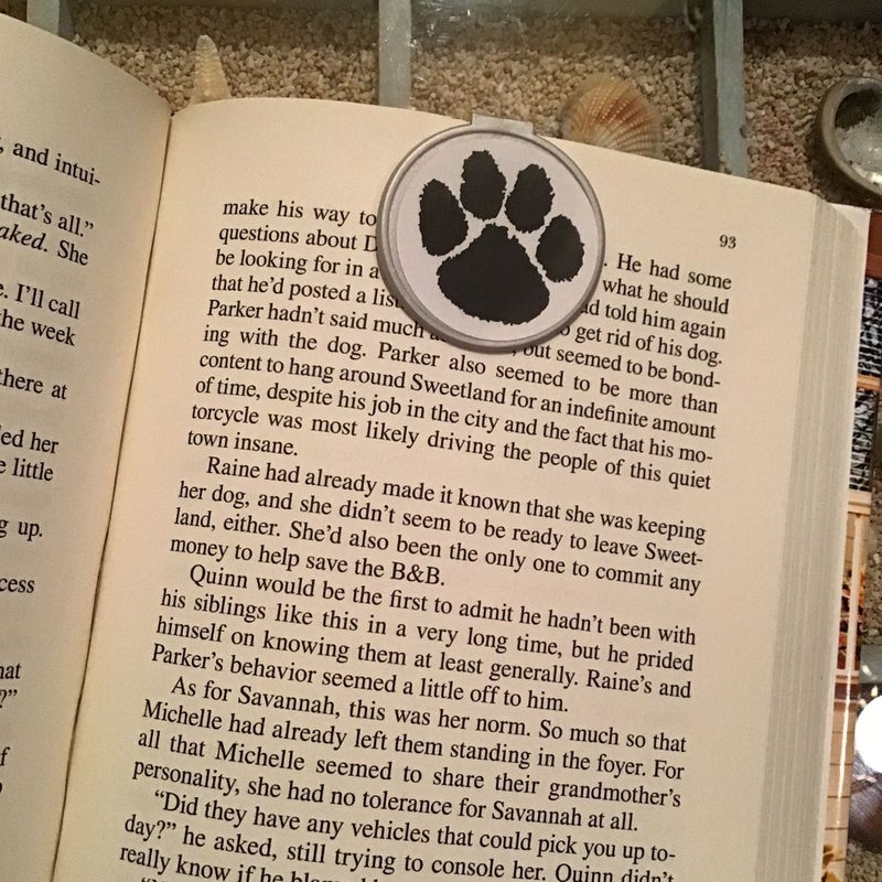 Paw Print Bookmarks 3 for $4