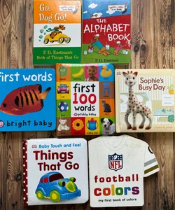 Bundle of Baby/Toddler Board Books