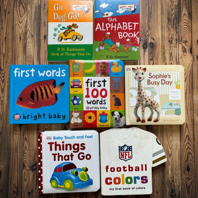 Bundle of Baby/Toddler Board Books