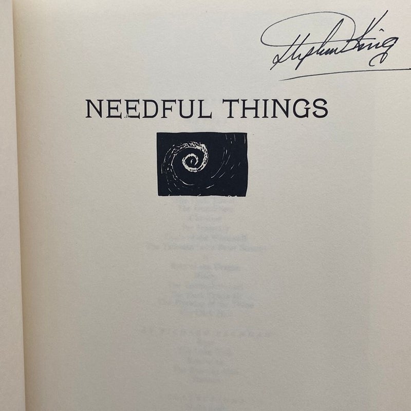 Needful Things—Signed