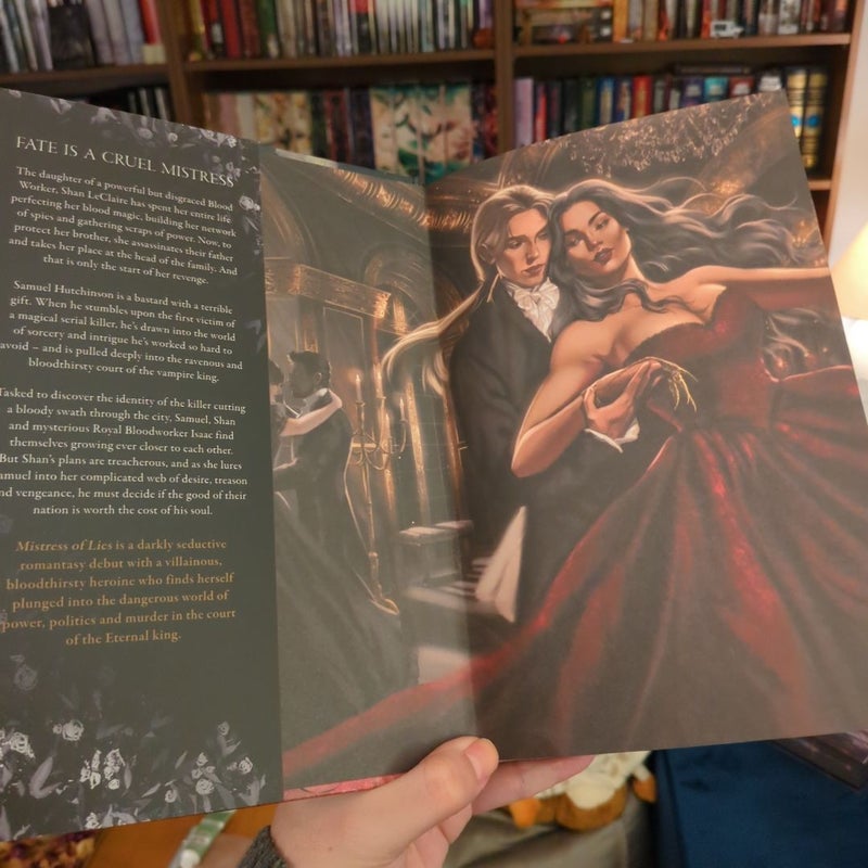 Mistress of Lies illumicrate edition signed 