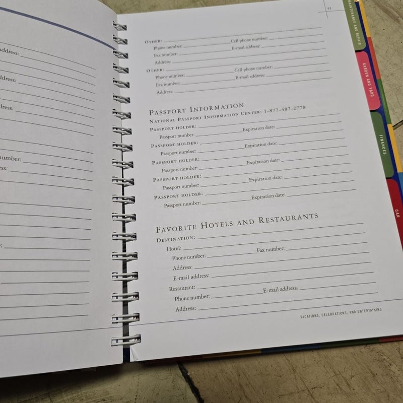 Good Housekeeping the Complete Household Organizer