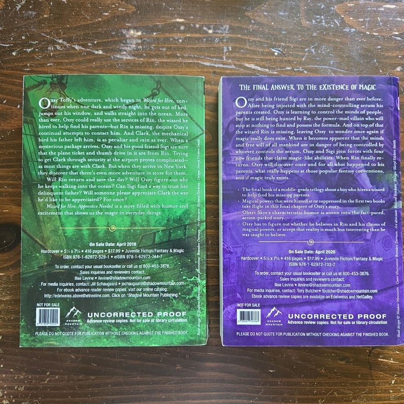 Wizard for Hire series bundle