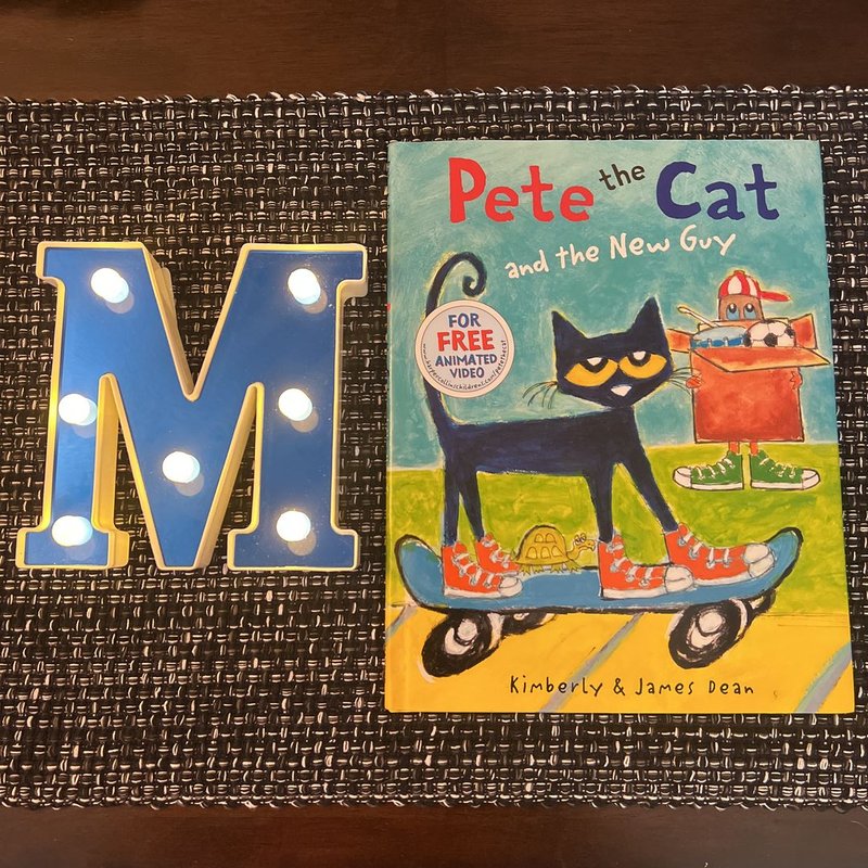 Pete the cat and the new guy by kimberly dean hardcover pangobooks