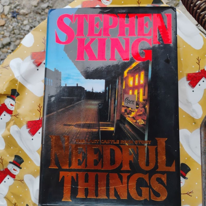 The last Castle Rock story Needful Things