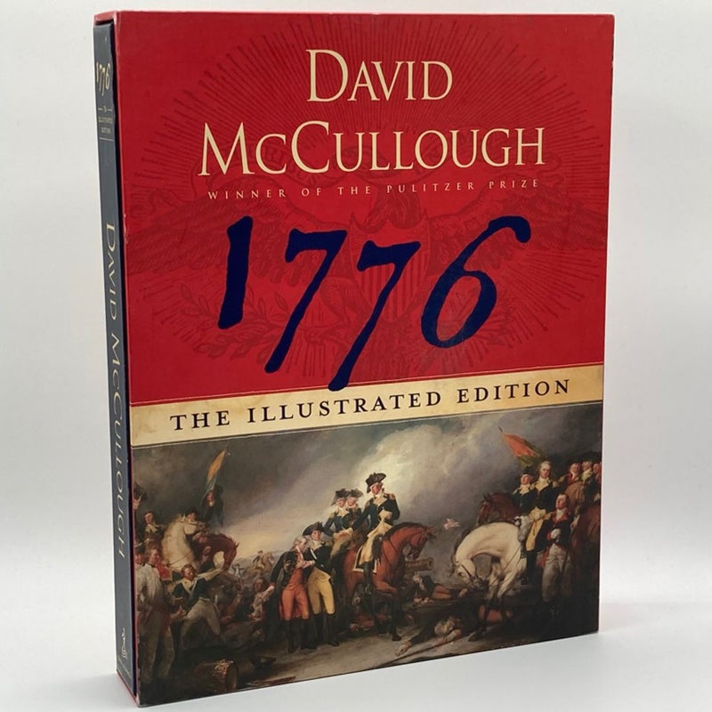 1776 The Illustrated Edition by David McCullough Hardback Book in Slipcase