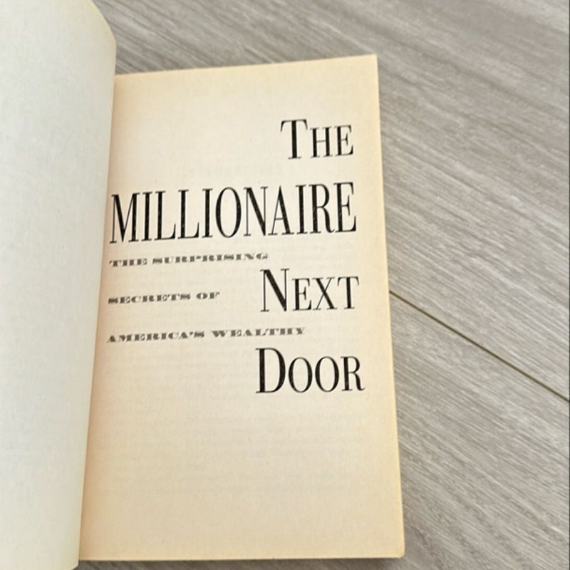 The Millionaire Next Door