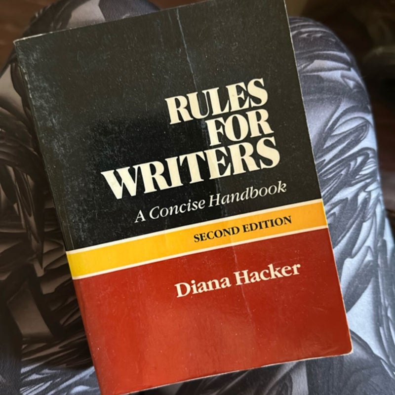 Rules for Writers