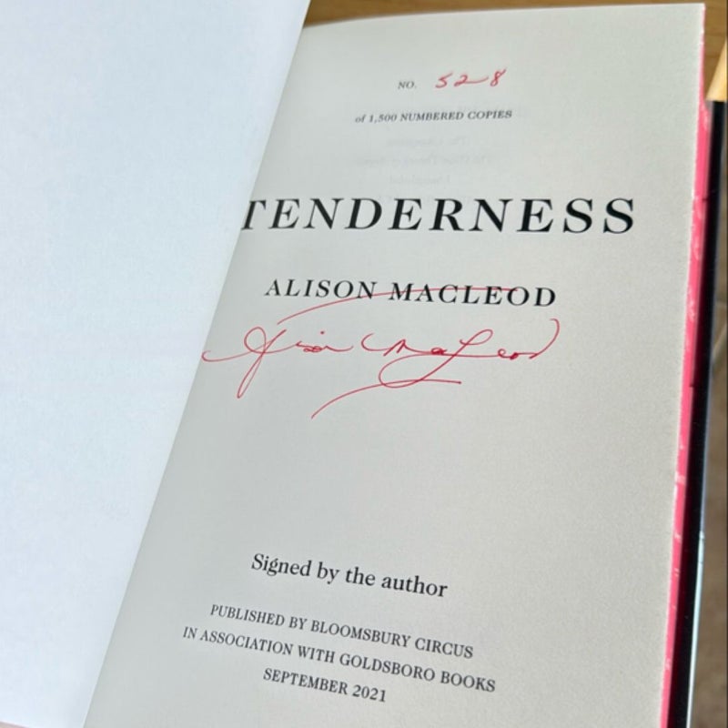 Tenderness SIGNED