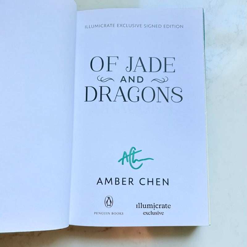 Of Jade And Dragons *Illumicrate exclusive special edition signed