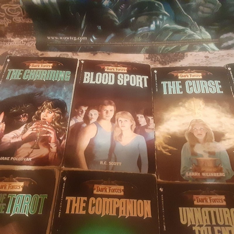 Dark Forces 13 Bantam book lot 