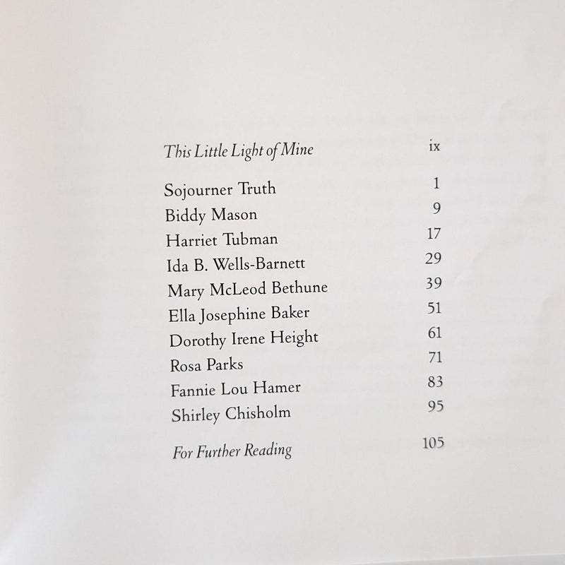 Let it Shine: Stories of Black Women Freedom Fighters 