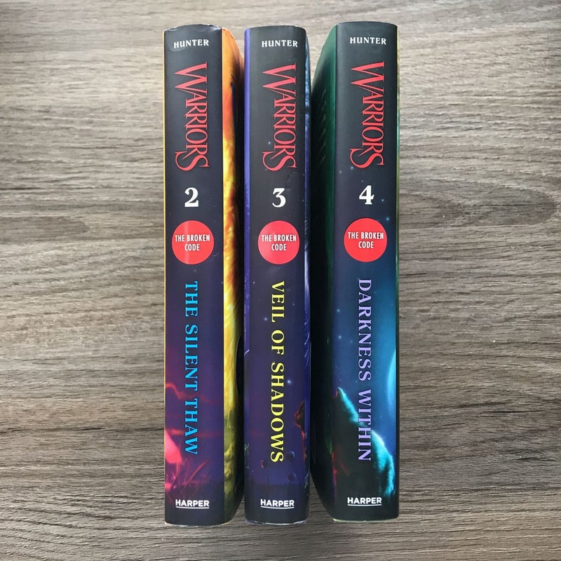 Warriors: The Broken Code (Hardcover set, books 2-4)