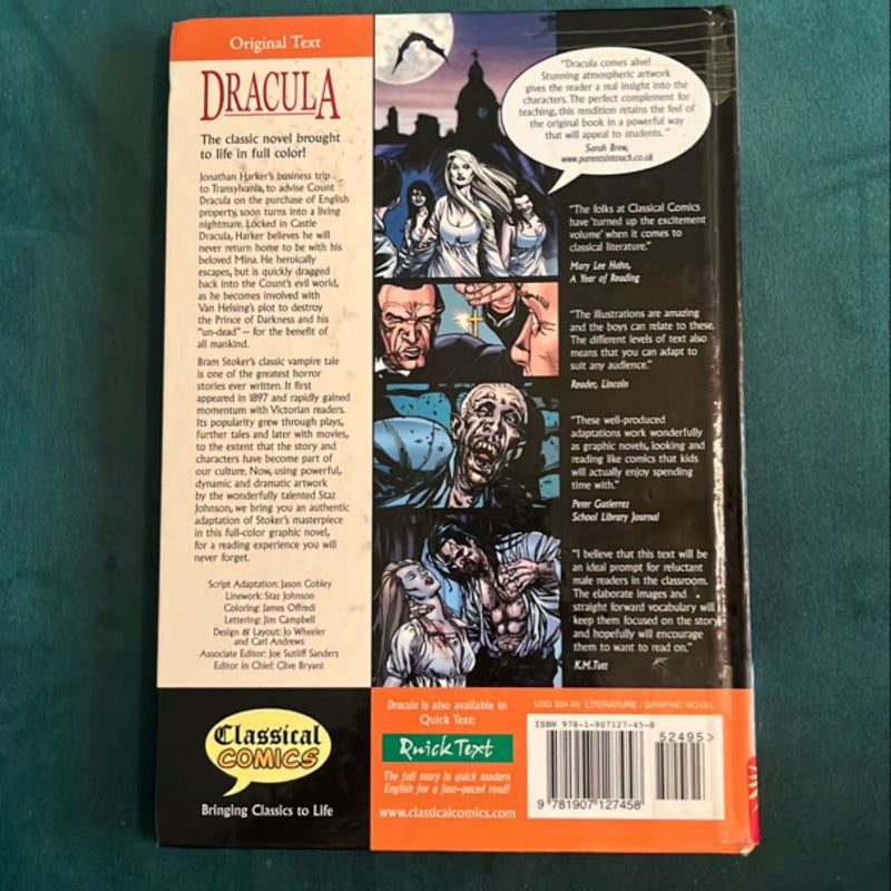 Dracula the Graphic Novel: Original Text