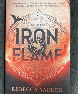 Iron flame by Rebecca Yarros Sprayed Edges