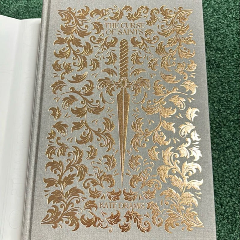 Fairyloot The Curse of Saints SIGNED