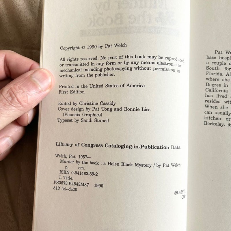Murder by the Book 10422