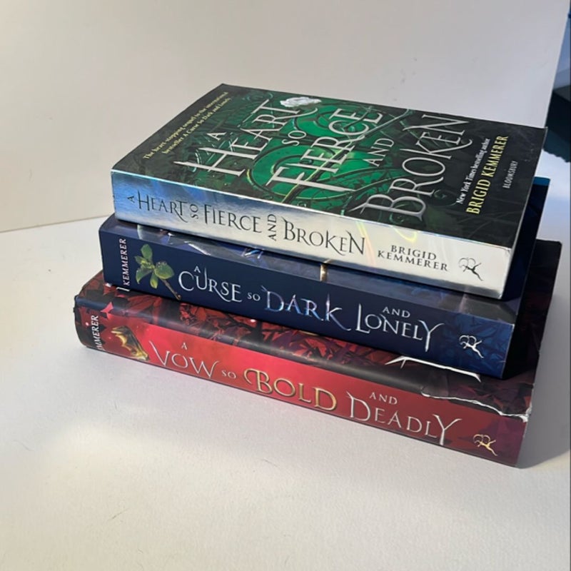 A Curse So Dark and Lonely (Books 1-3- Complete Trilogy)