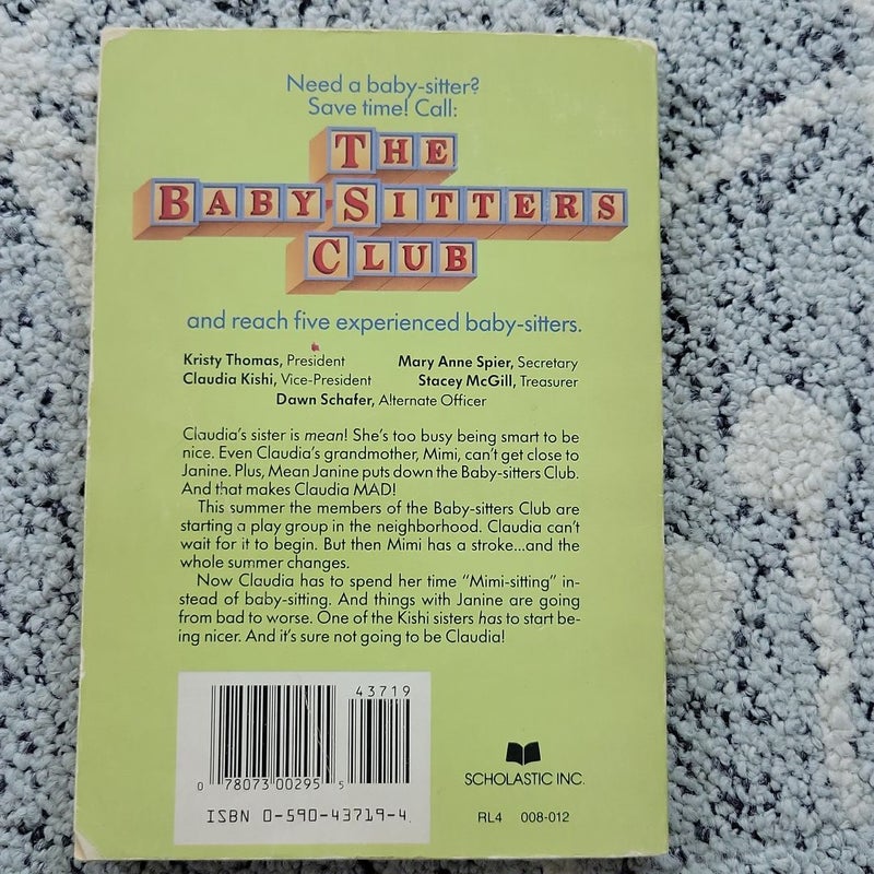 The Baby-Sitters Club #7 Claudia and Mean Janine