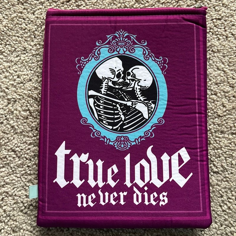 True Love Never Dies Book Sleeve