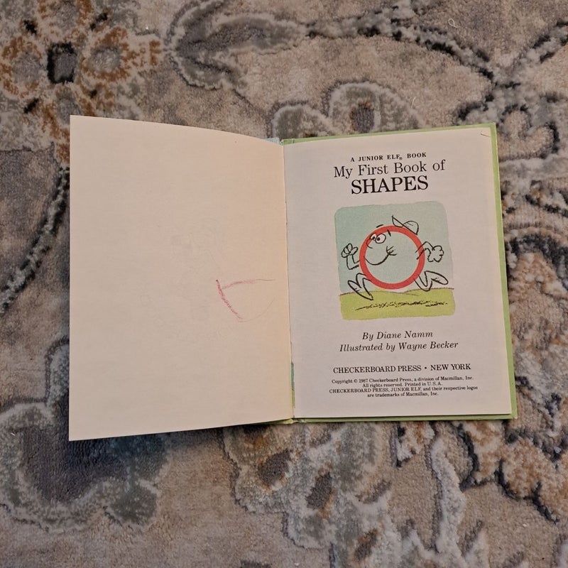 My first book of shapes 