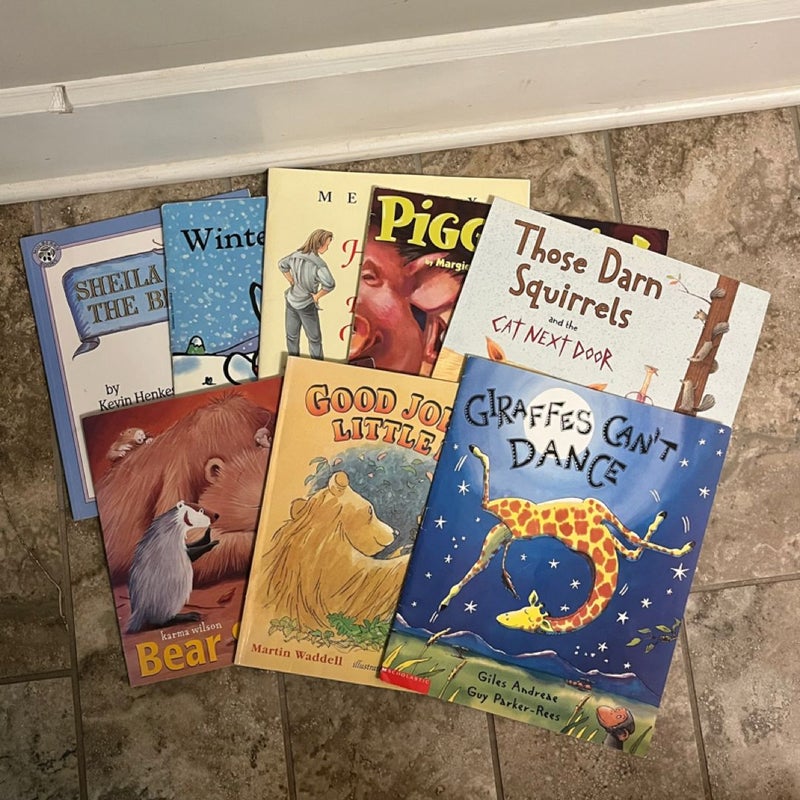 Lot- 8 children’s picture books bundle 