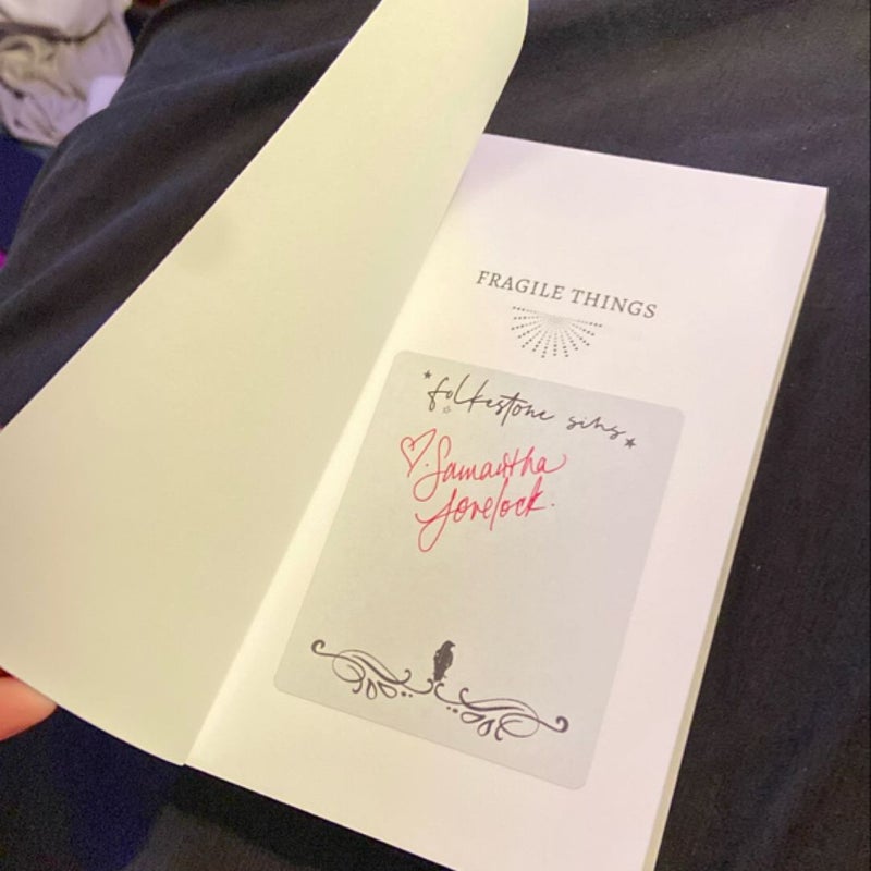 Fragile Things Signed